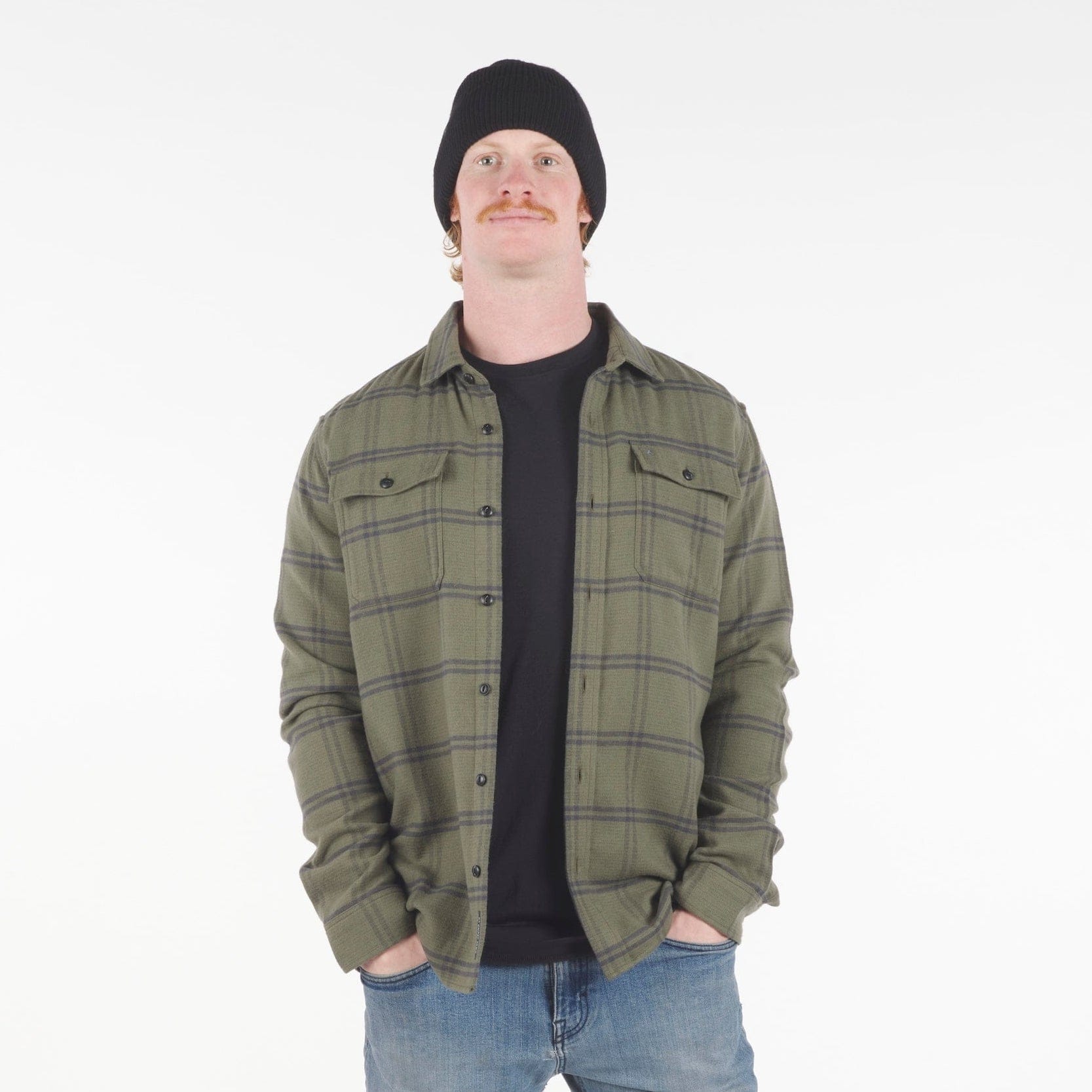 Men's Treeline Flannel Overshirt