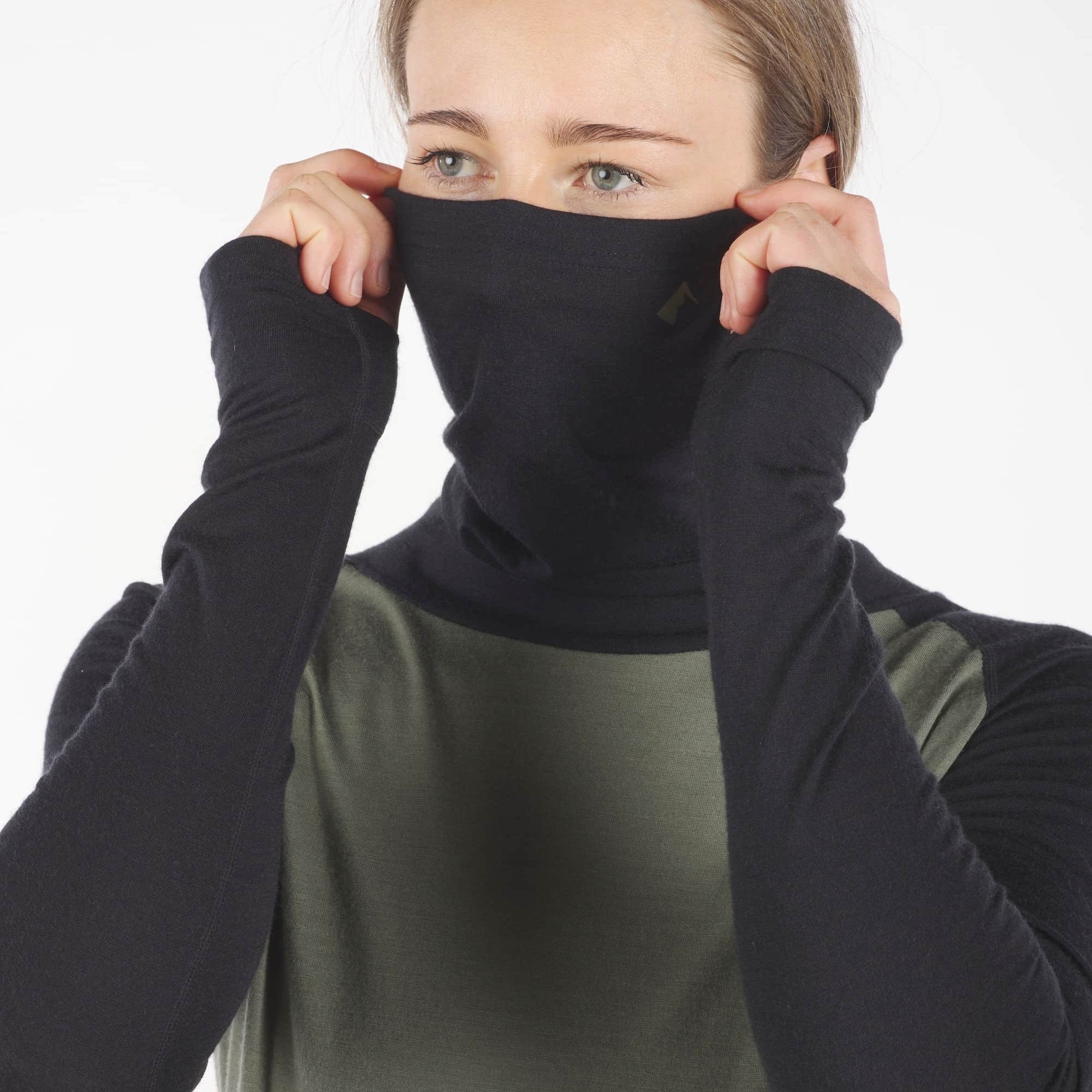 Women's Aspect Midweight Merino Wool High Neck Top