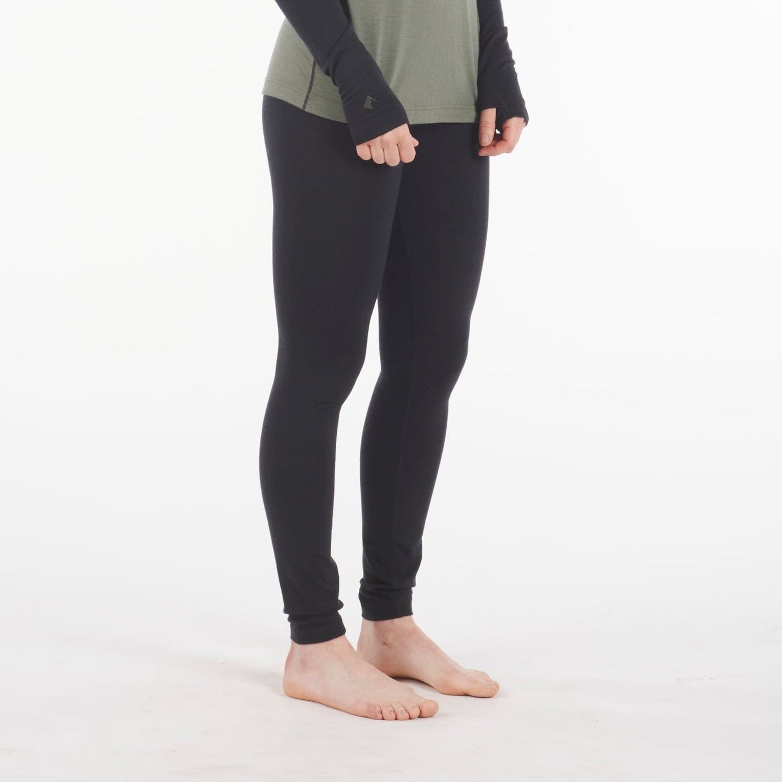 Women's Aspect Midweight Merino Wool High Rise Base Layer Bottoms