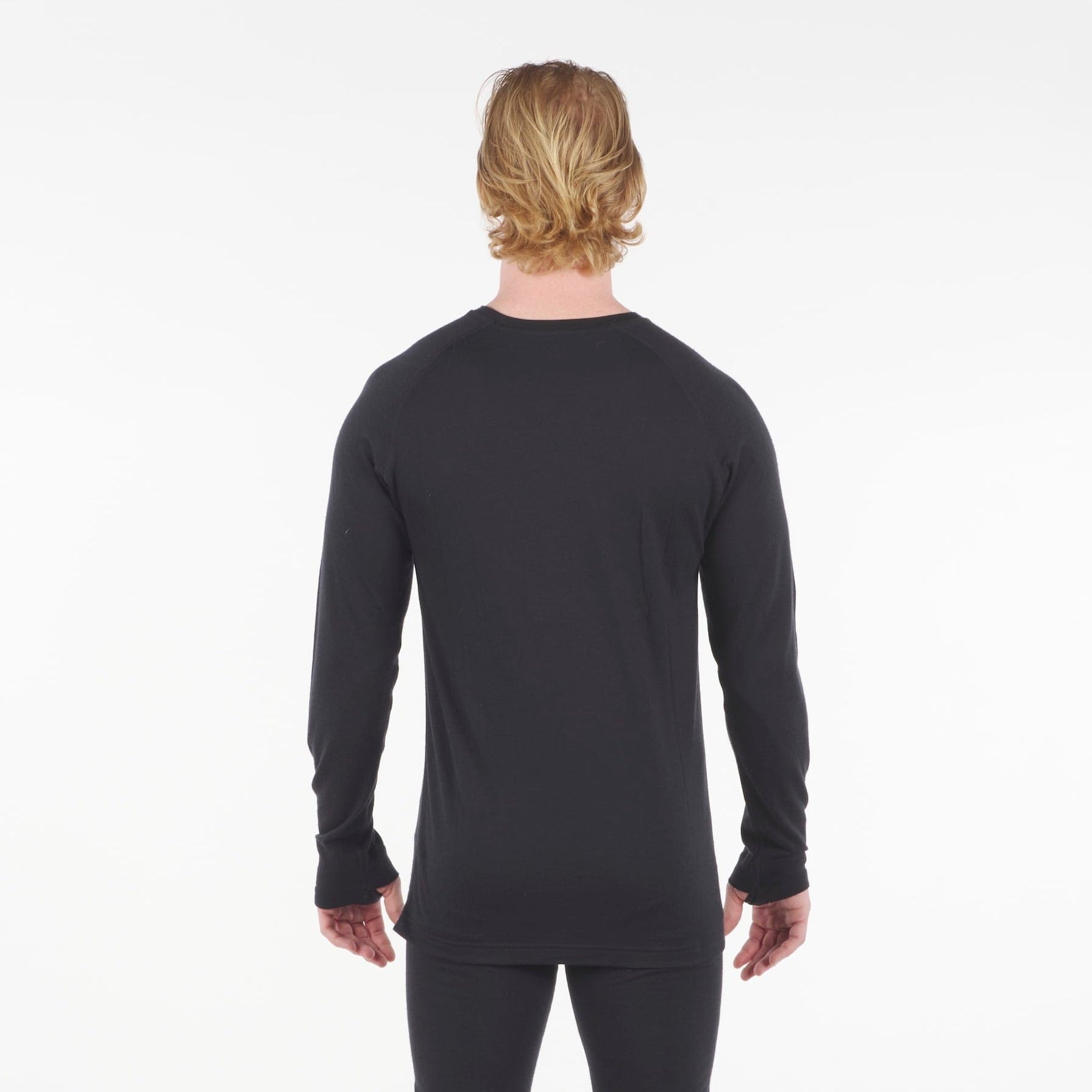 Men's Inversion Heavyweight Merino Wool Base Layer Crew Shirt