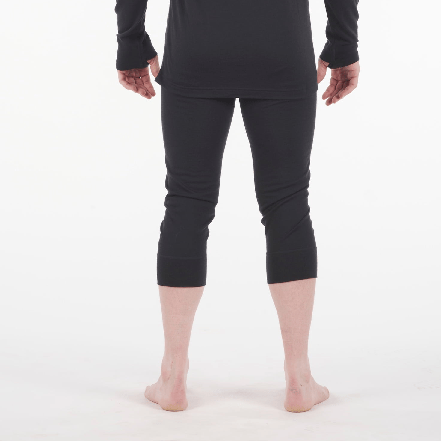 Men's Inversion Heavyweight Merino Wool Base Layer Bottoms - 3/4 Length