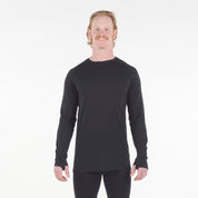 Men's Inversion Heavyweight Merino Wool Base Layer Crew Shirt
