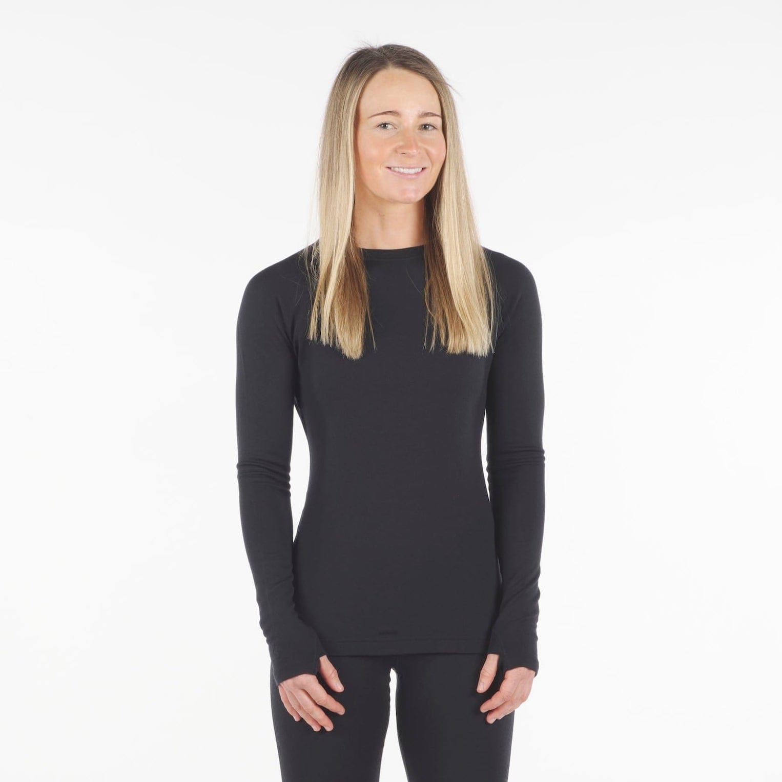 Women's Inversion Heavyweight Crew Merino Wool Base Layer Shirt