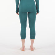Women's Inversion Heavyweight Merino Wool Base Layer Bottoms - 3/4 Length