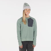 Women's Cloudripper Merino Grid Fleece Crew Pullover