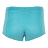 Back of Mineral Blue Women's Ridge Boy Shorts Underwear