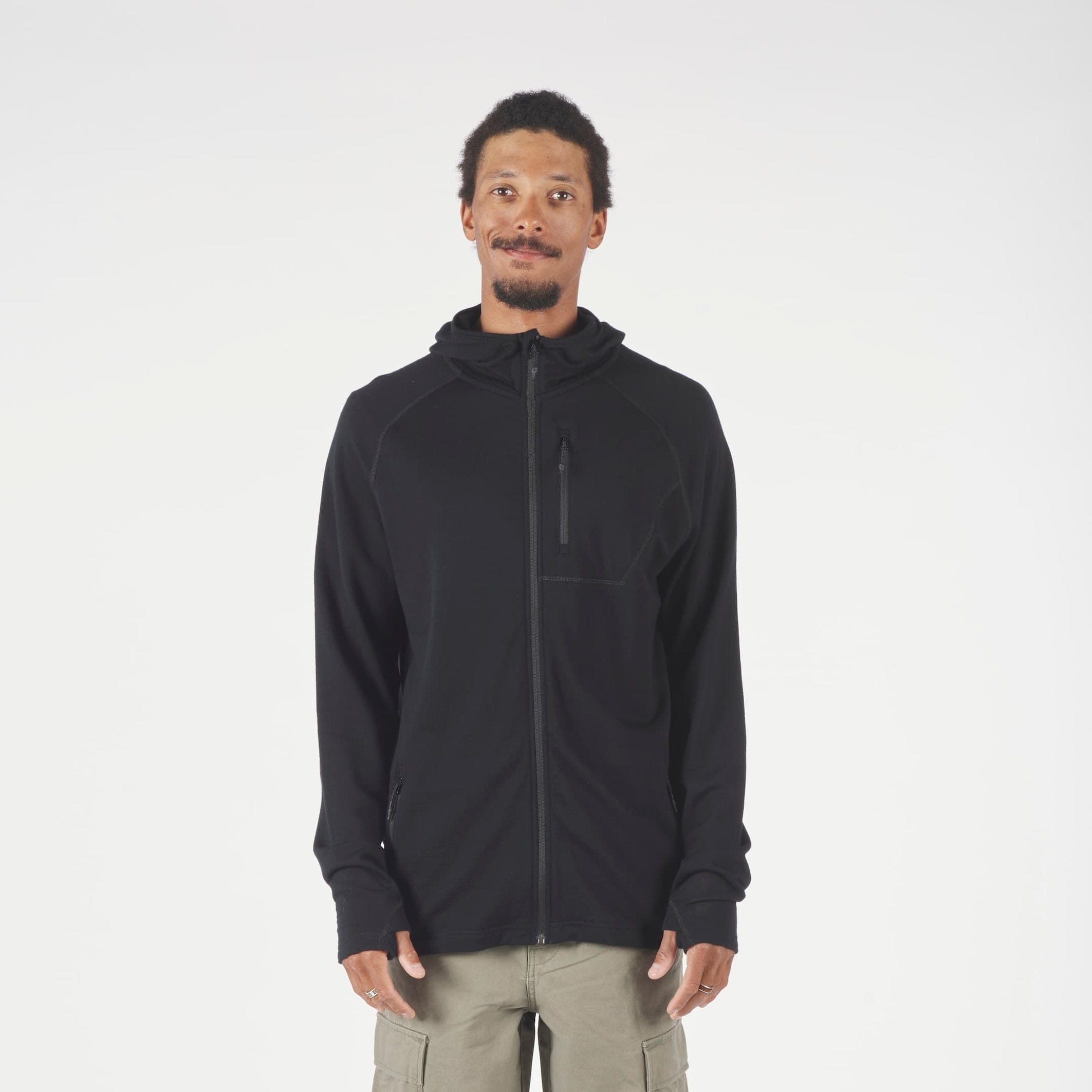 Men's Hyde Merino Wool Hoodie Full Zip