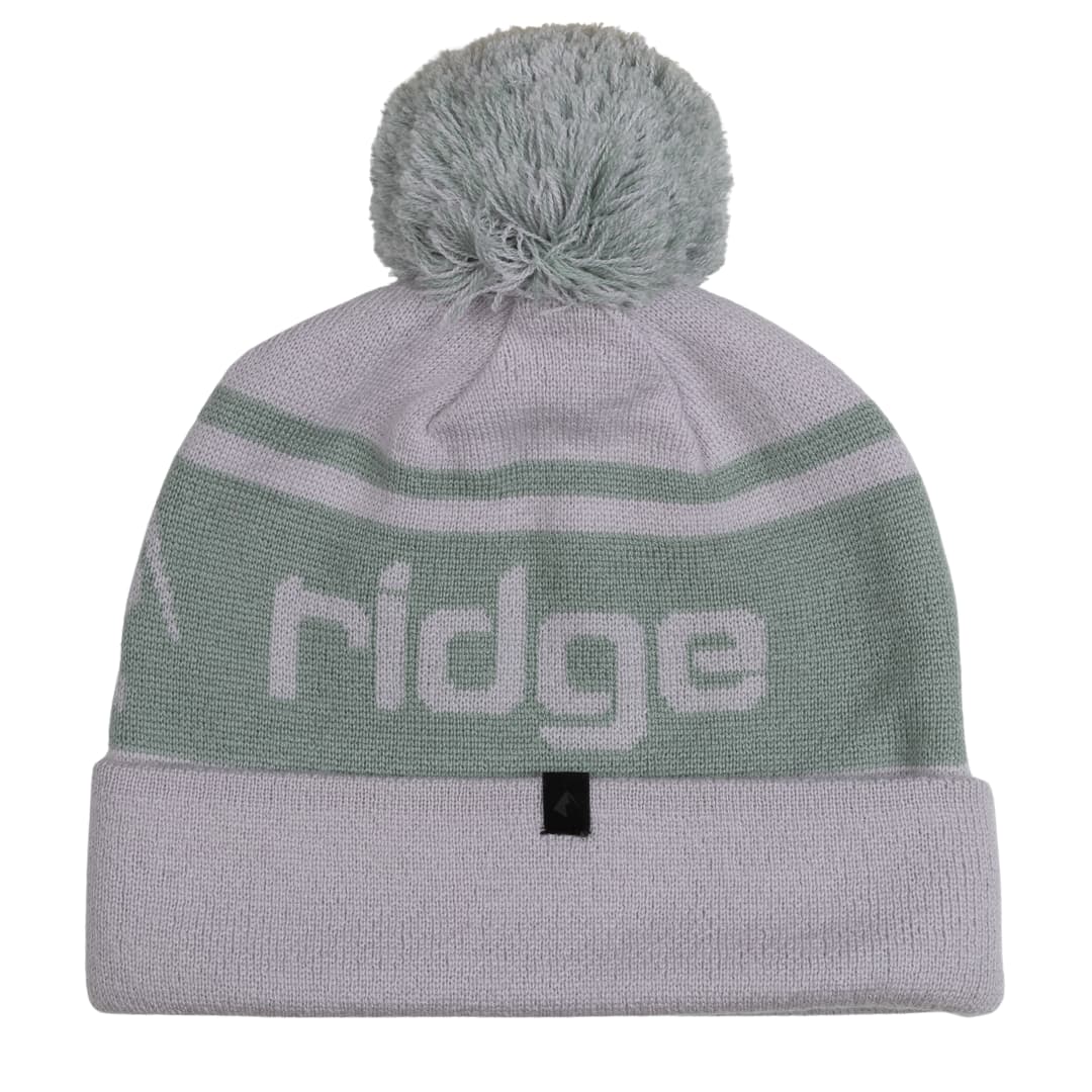 Ridge Team Beanie in green and white
