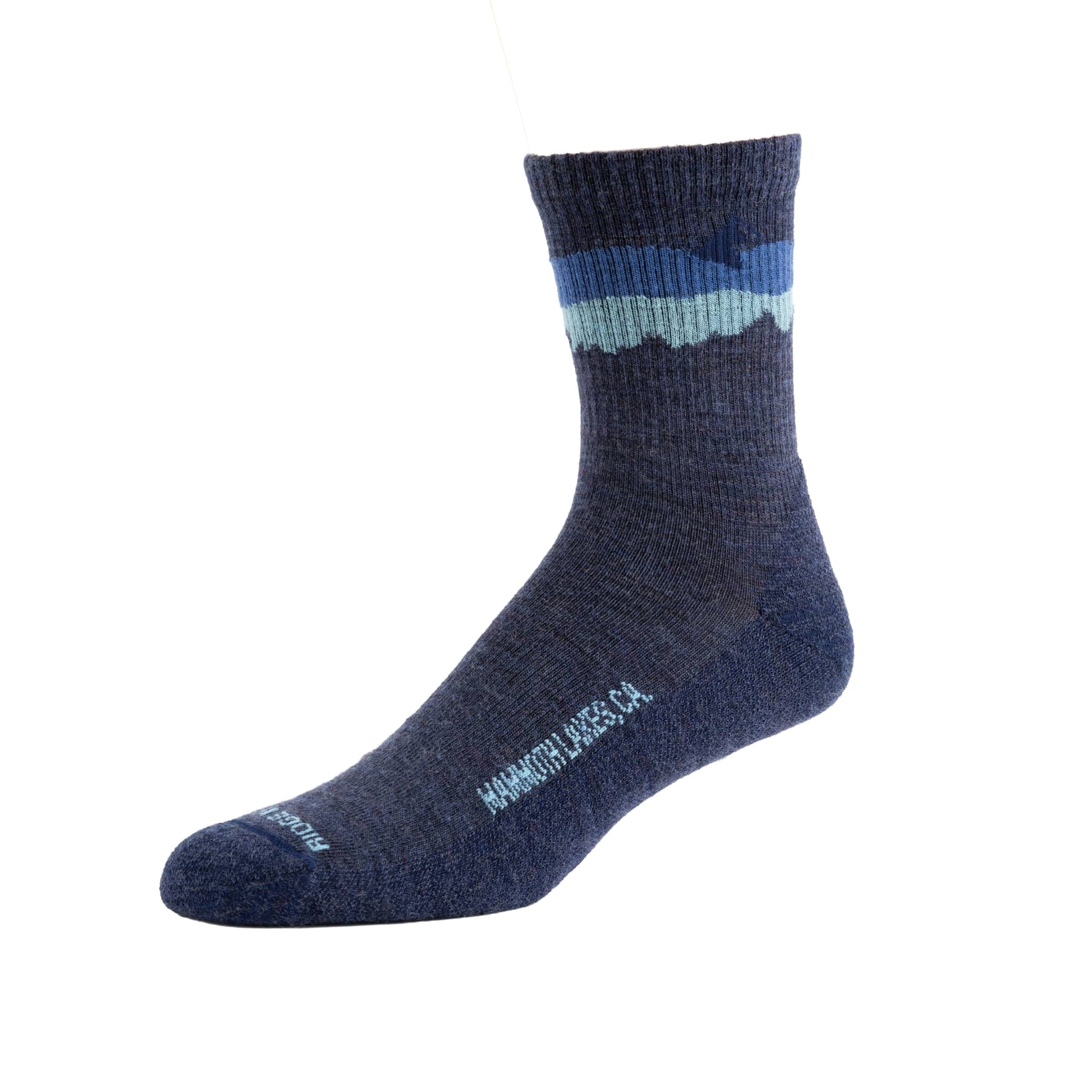 Minaret Lightweight Wool Hiking Crew Socks