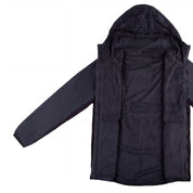 interior of the Alpha Jacket in Black showing the Alpha Direct with Wool insulation