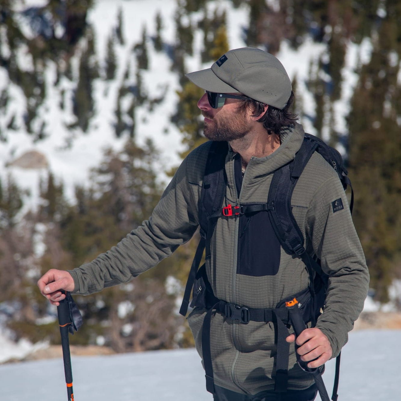 Men's Cloudripper Merino Grid Fleece Full Zip Jacket