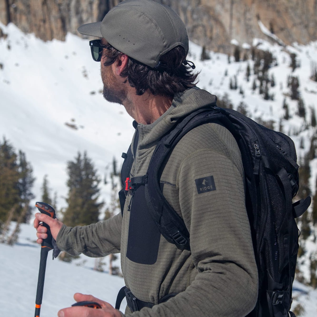 Men's Cloudripper Merino Grid Fleece Full Zip Jacket