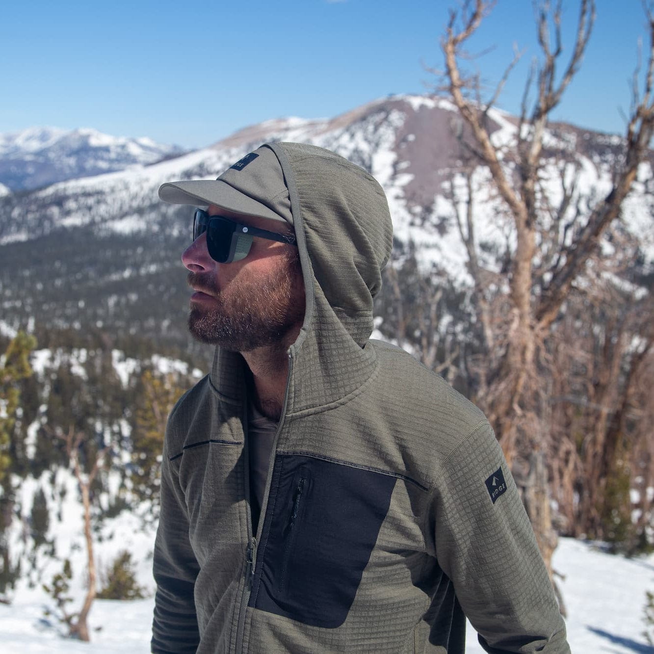 Men's Cloudripper Merino Grid Fleece Full Zip Jacket