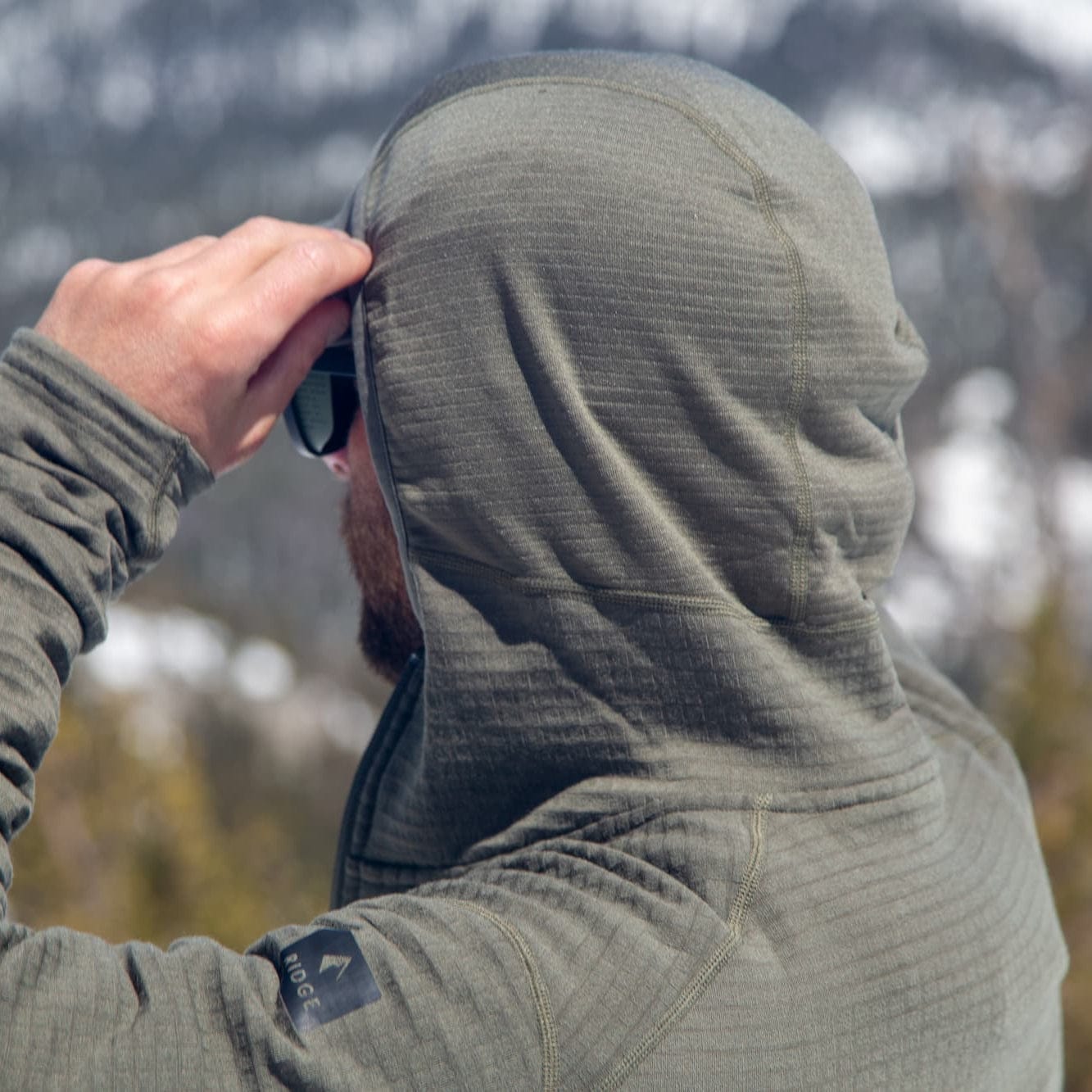 Men's Cloudripper Merino Grid Fleece Full Zip Jacket
