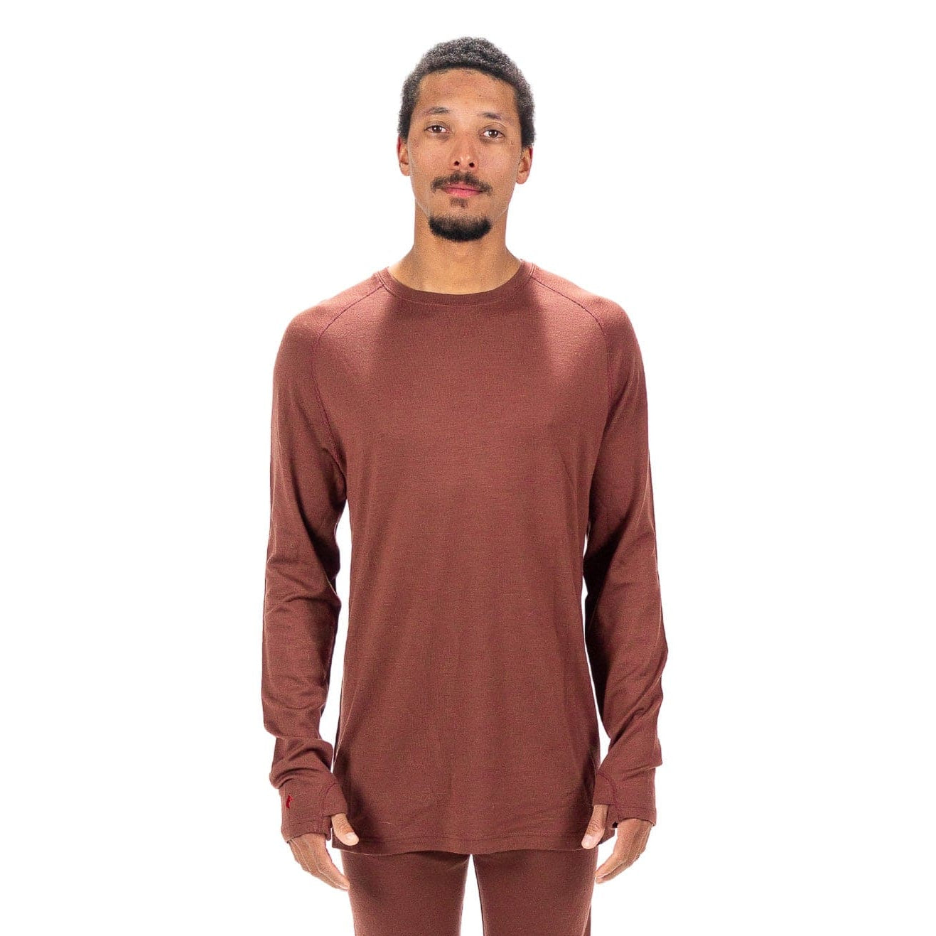 Men's Inversion Heavyweight Merino Wool Base Layer Crew Shirt