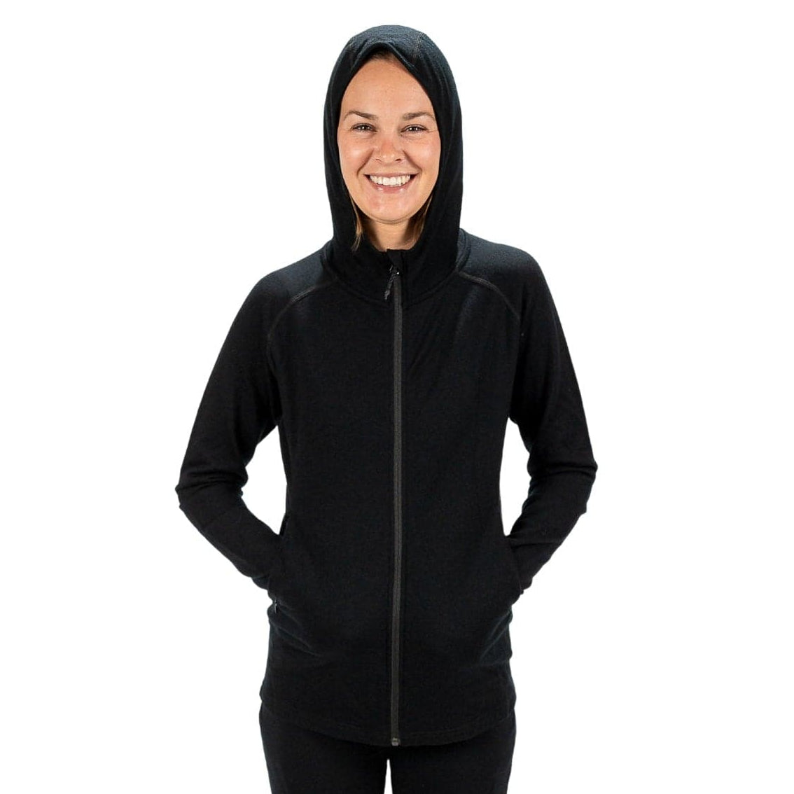 Women's Hyde Merino Wool Hoodie Full Zip