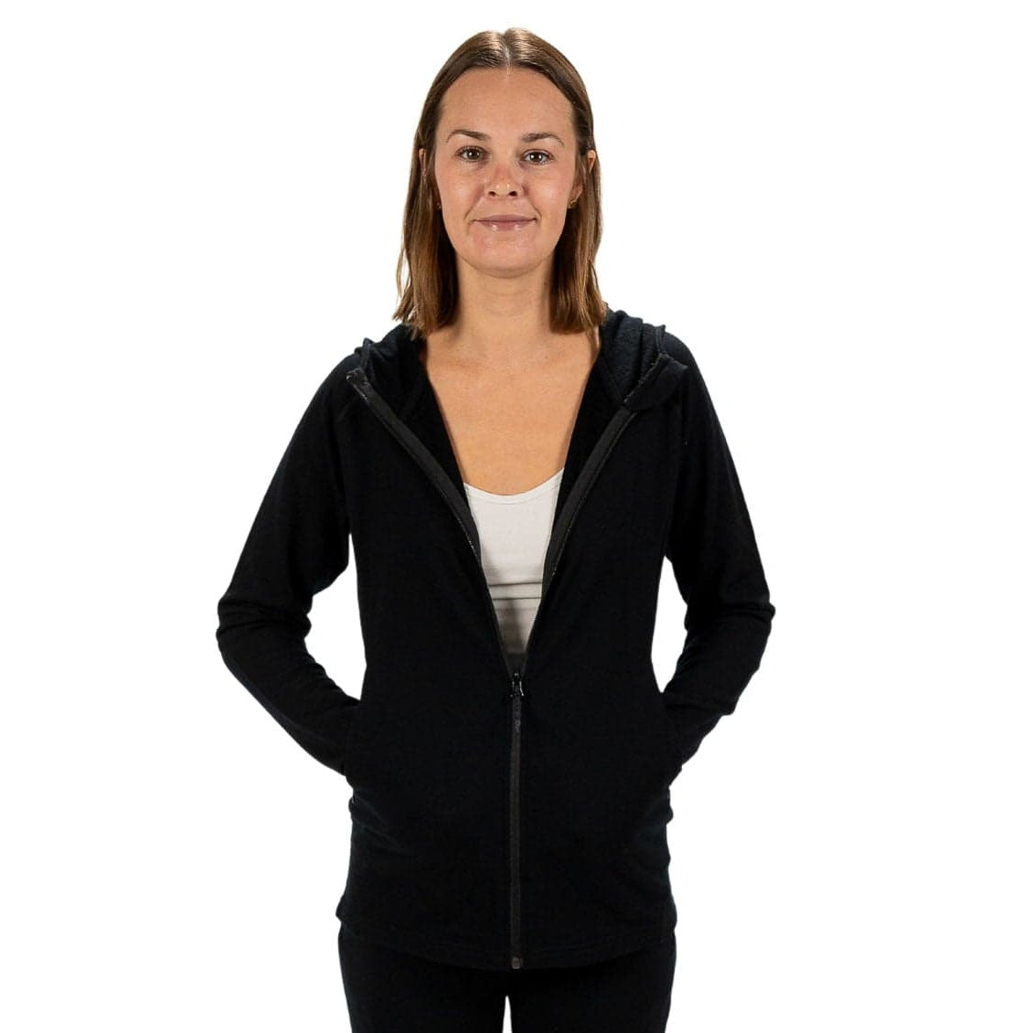 Women's Hyde Merino Wool Hoodie Full Zip