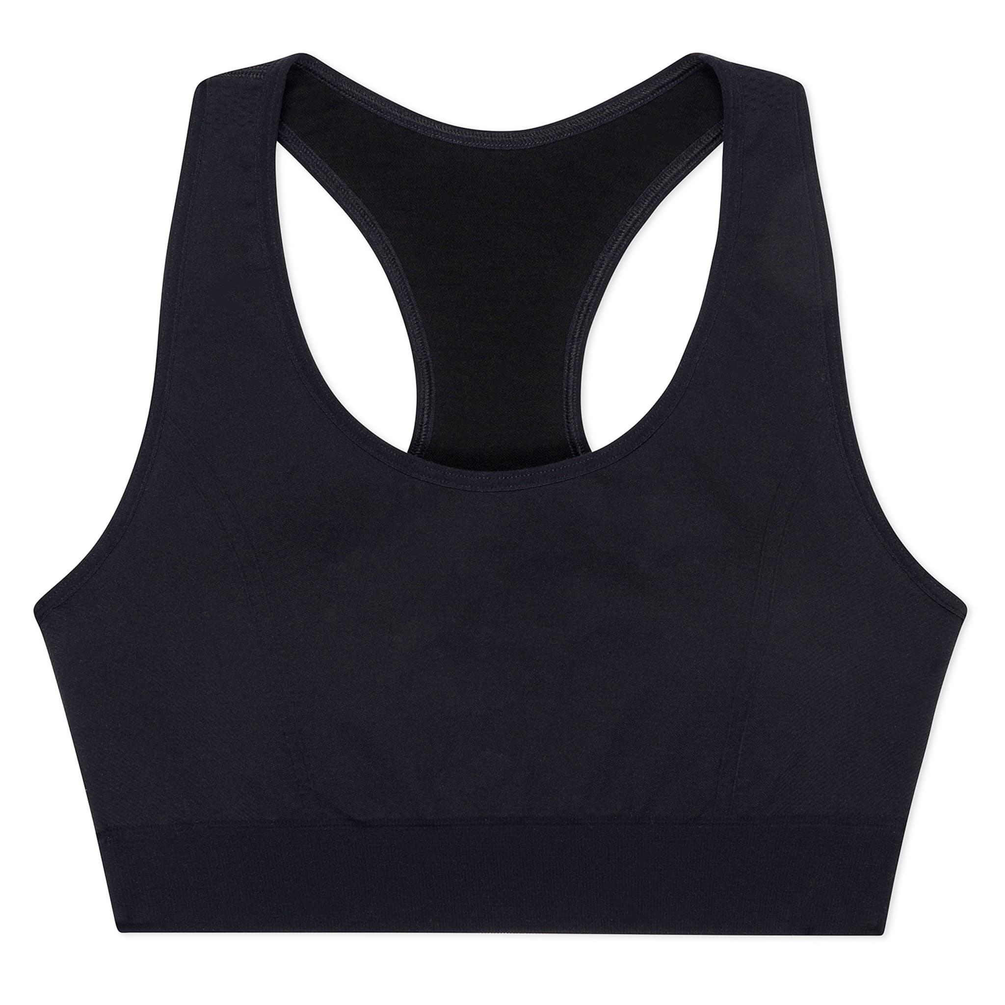 Ridge Merino Send-It Sports Bra in Black