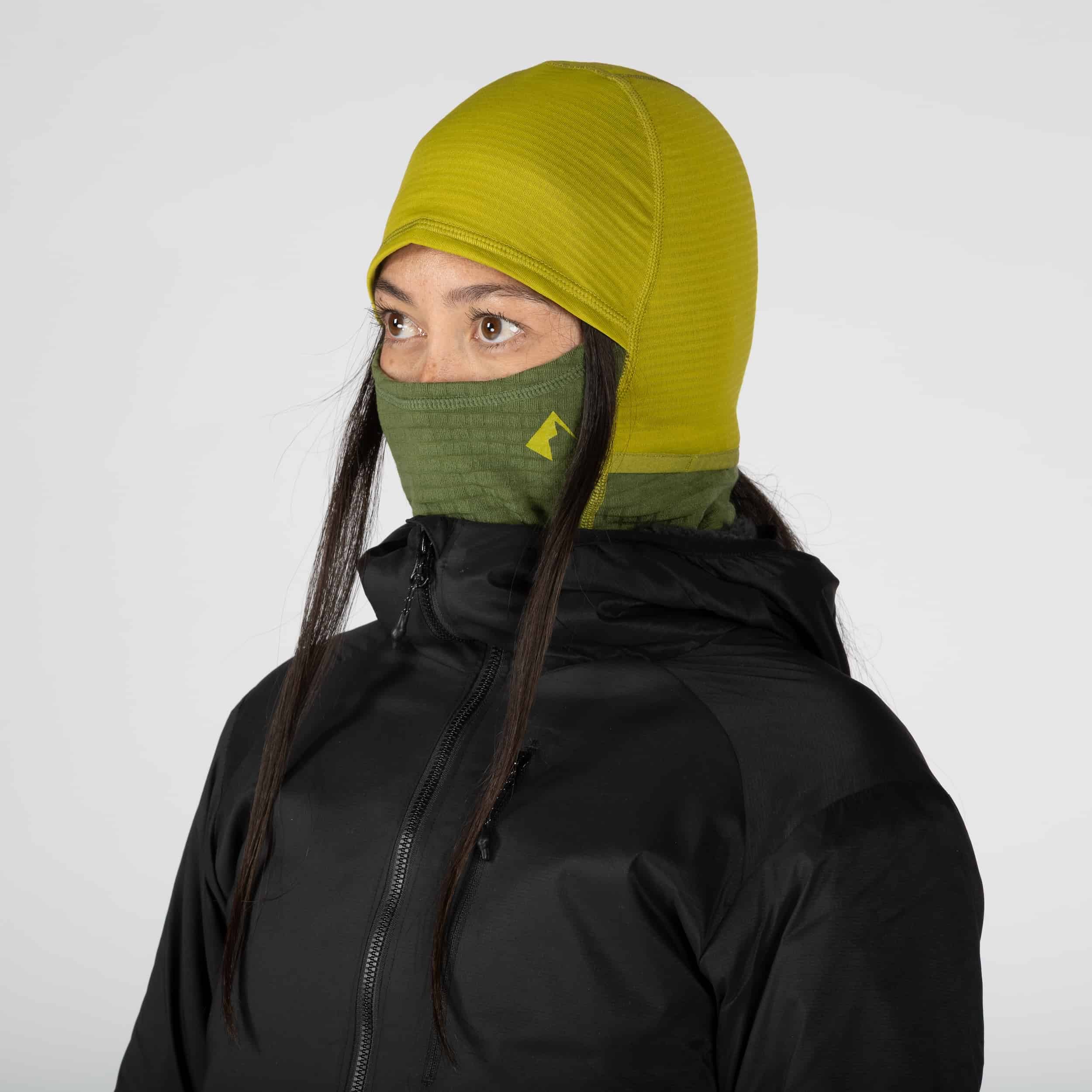  Golden Lime with a black Alpha Jacket
