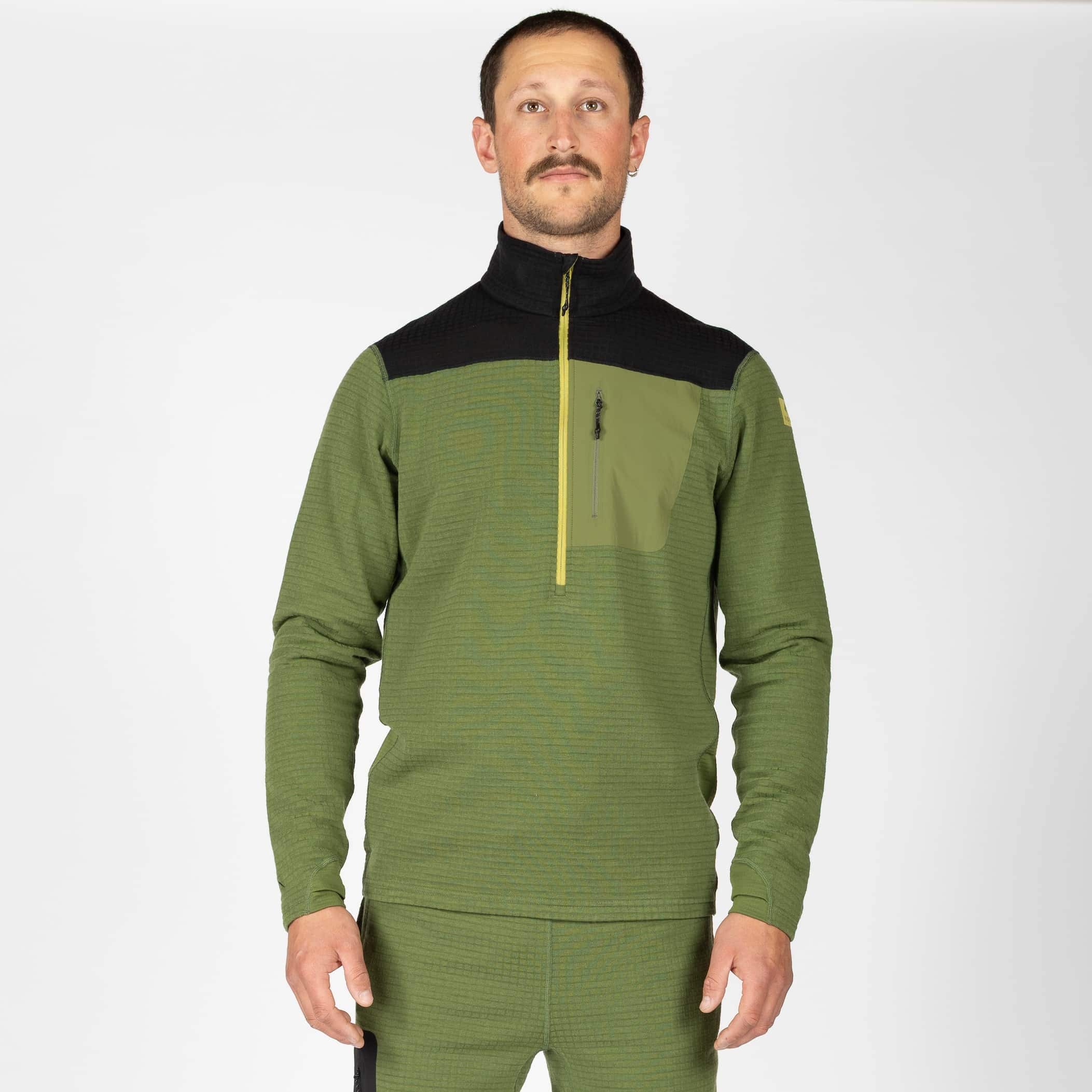 Black Cloudripper Half Zip Pullover