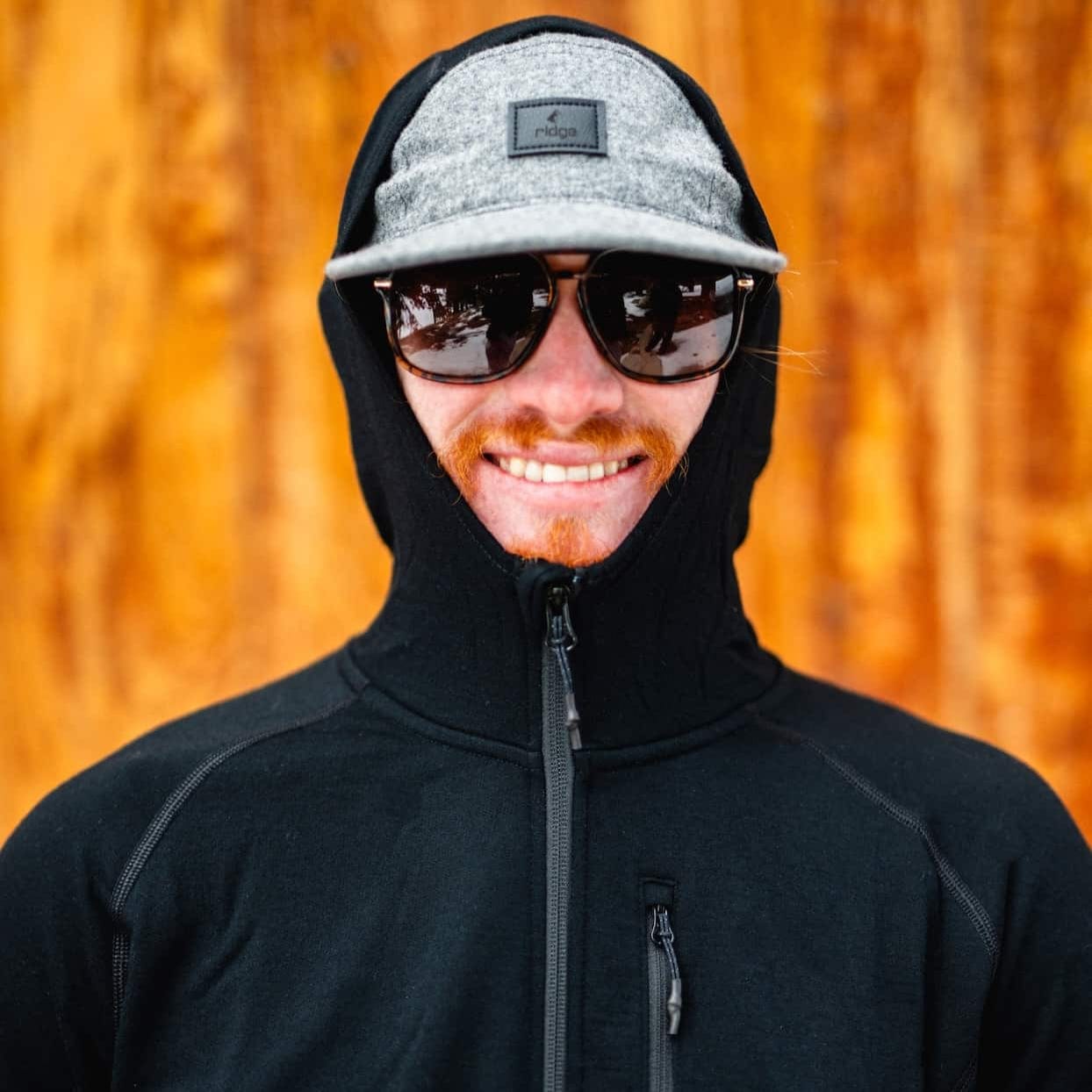 Men's Hyde Merino Wool Hoodie Full Zip