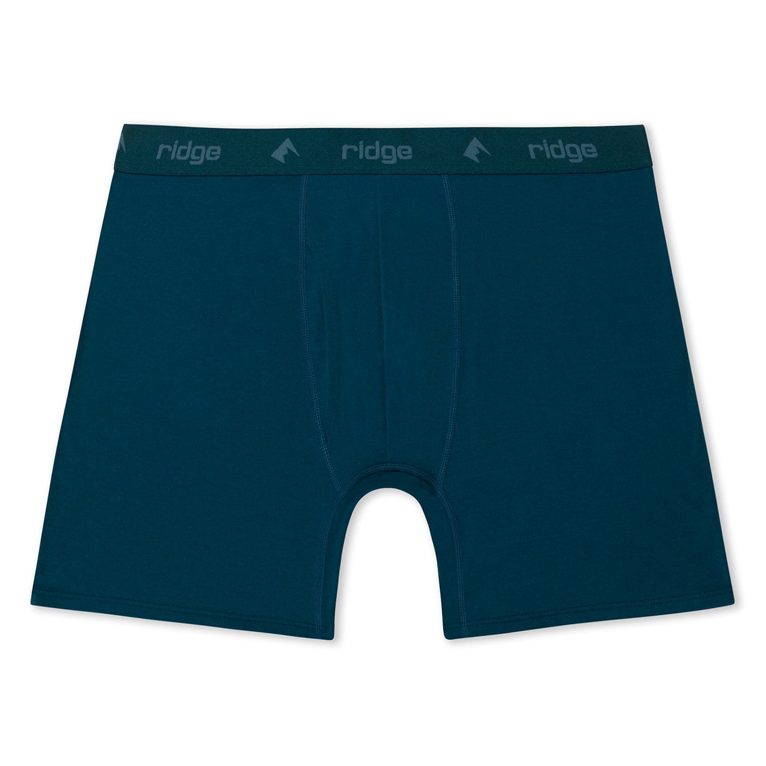 Men's Merino Boxer Briefs in Deep Current