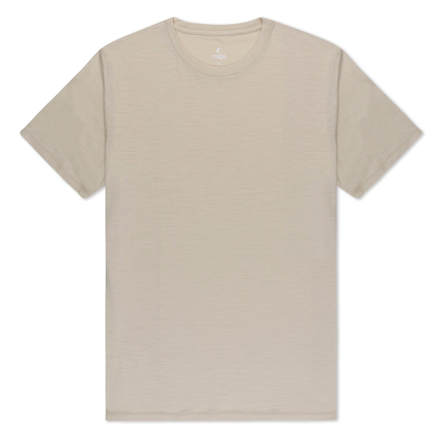 Journey Merino Wool Men's T-Shirt in Sand