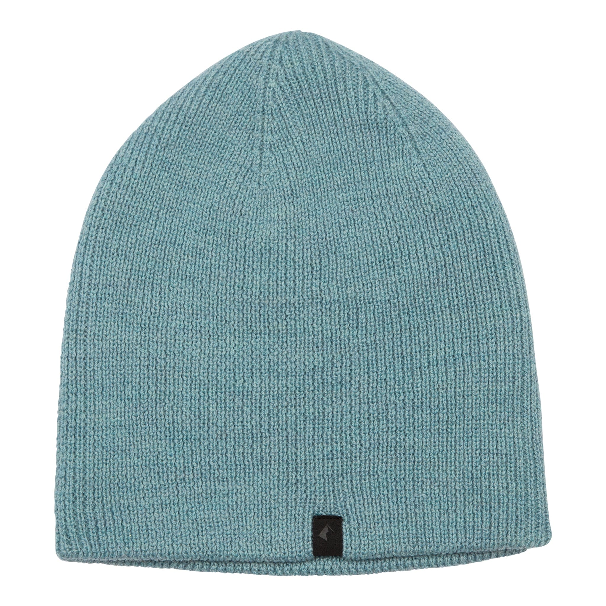 Kids' Layton Merino Wool Beanie in Mineral Blue