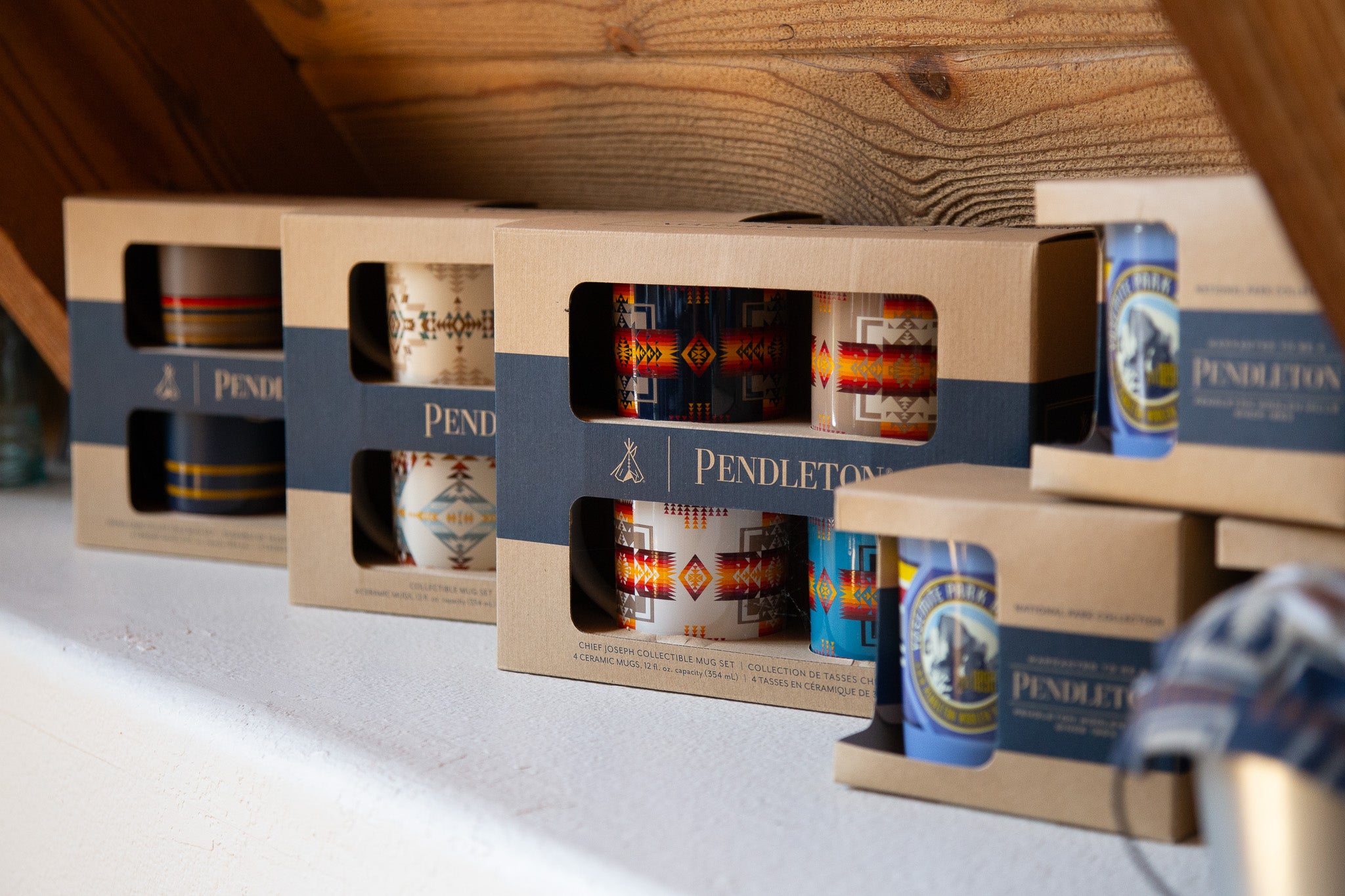 Pendleton ceramic mugs for sale at Ridge Collective in Mammoth