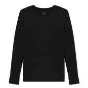 Men's Pursuit Ultralight Long Sleeve Merino Shirt in Black