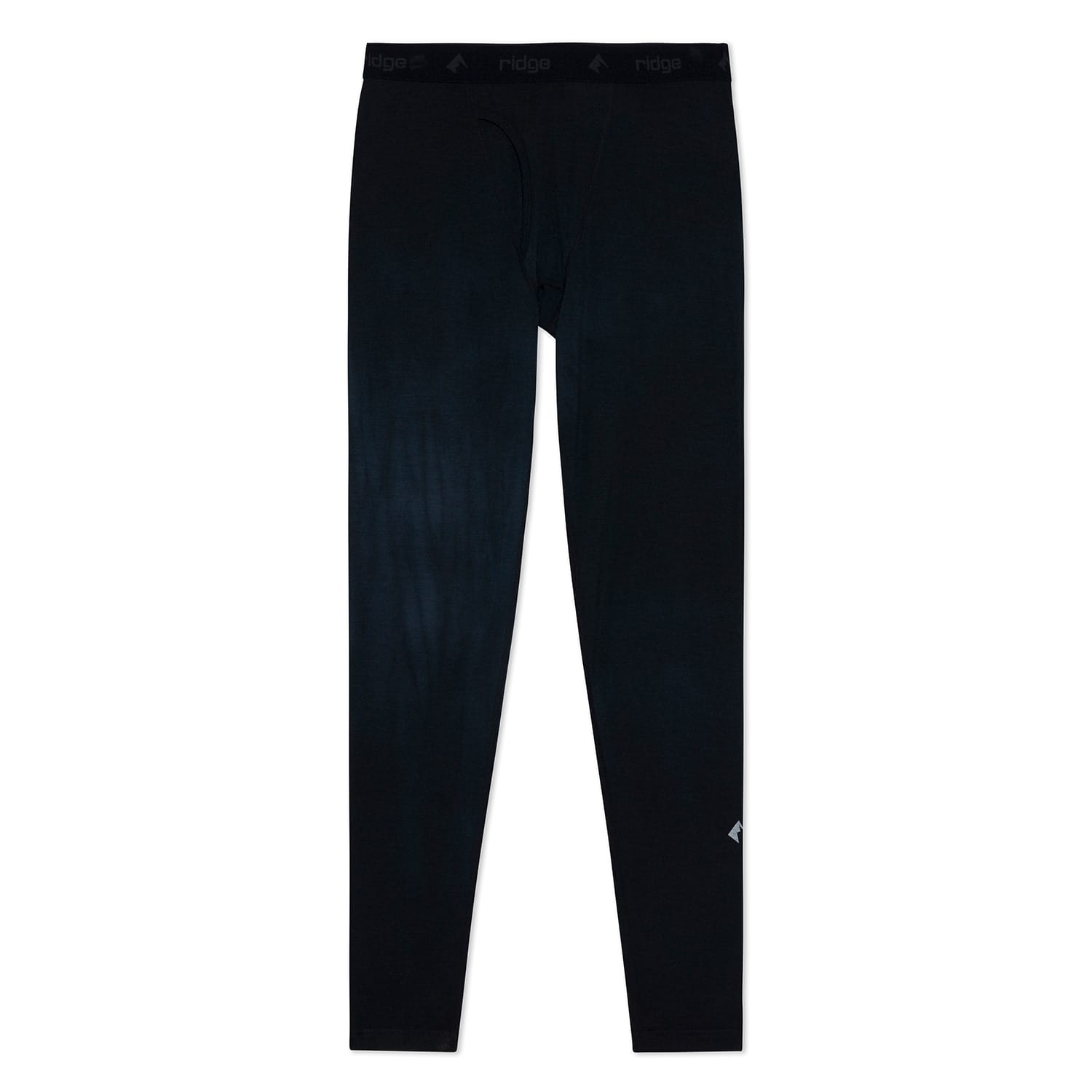 Men's Aspect Base Layer Bottoms in Black Garment Dye