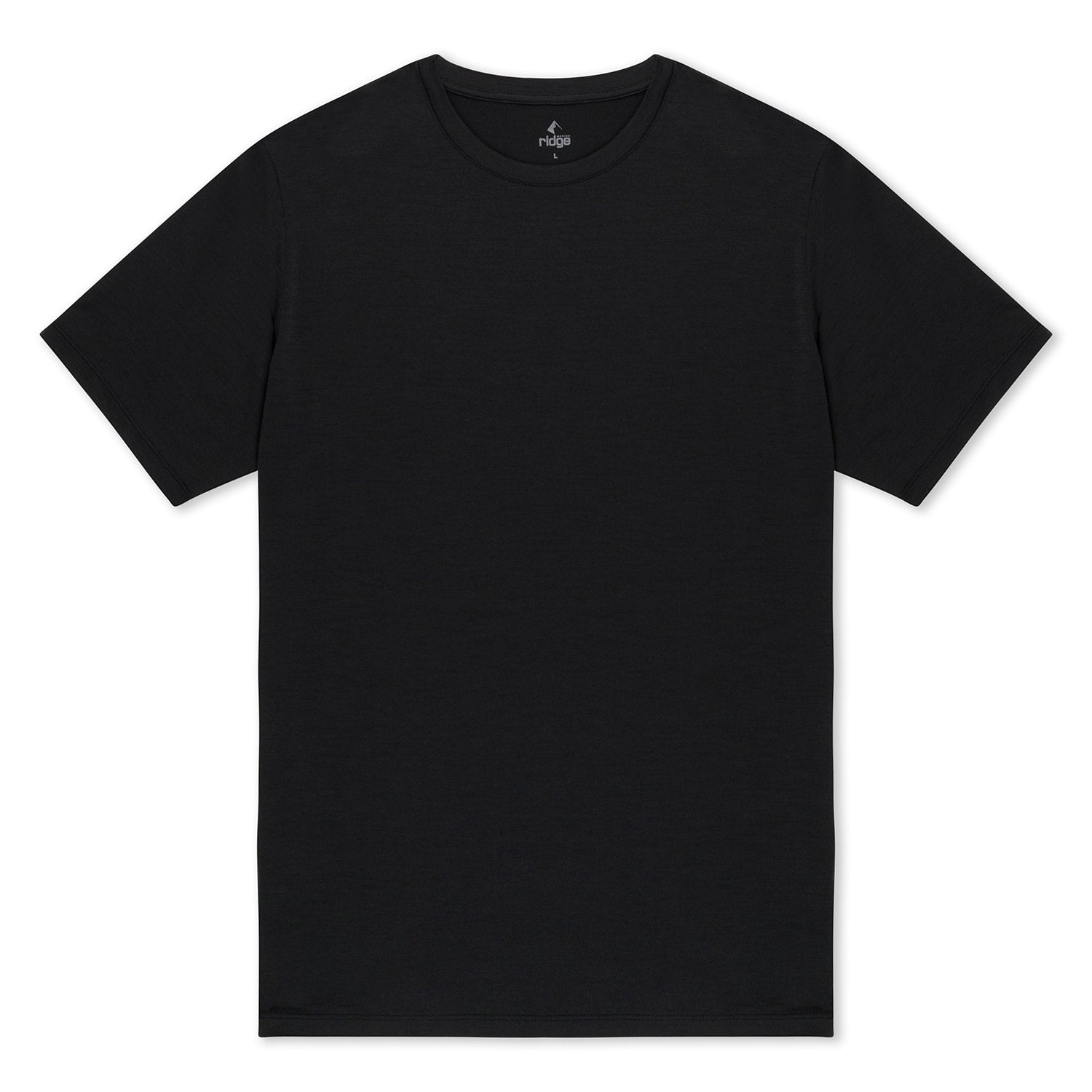 Men's Canopy Merino Tencel T-Shirt in black