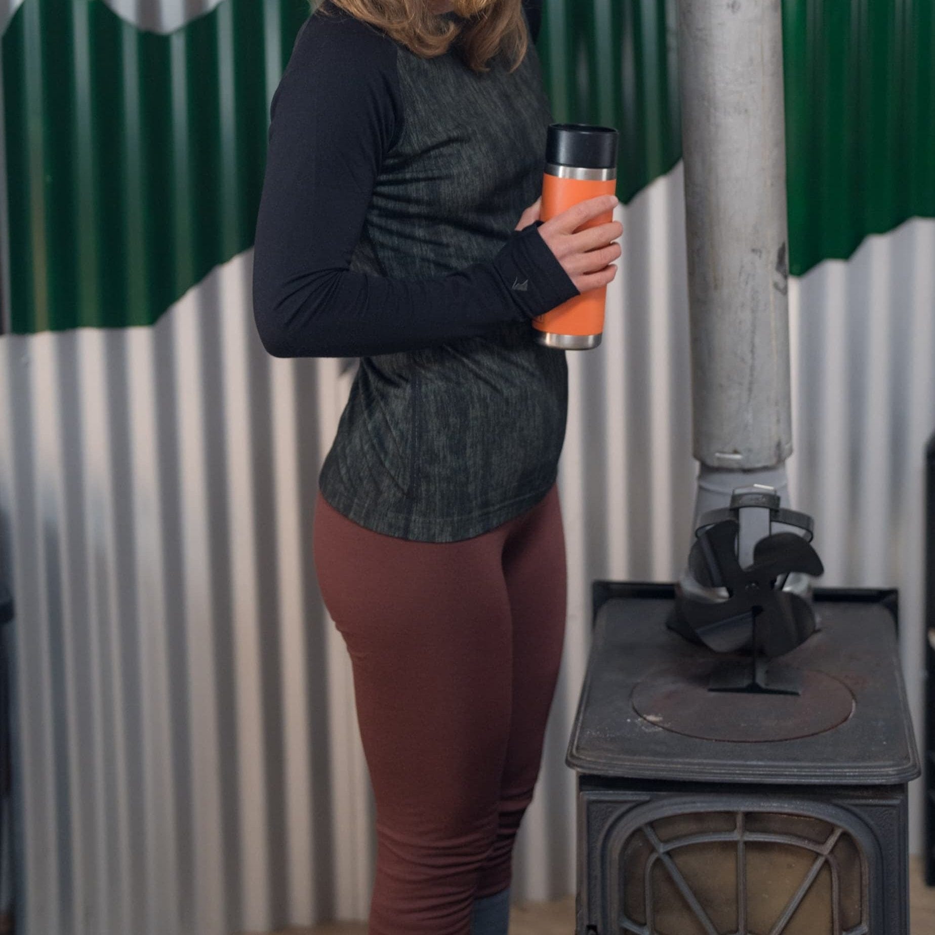 Women's Aspect Merino Wool High Rise Base Layer | Ridge Merino