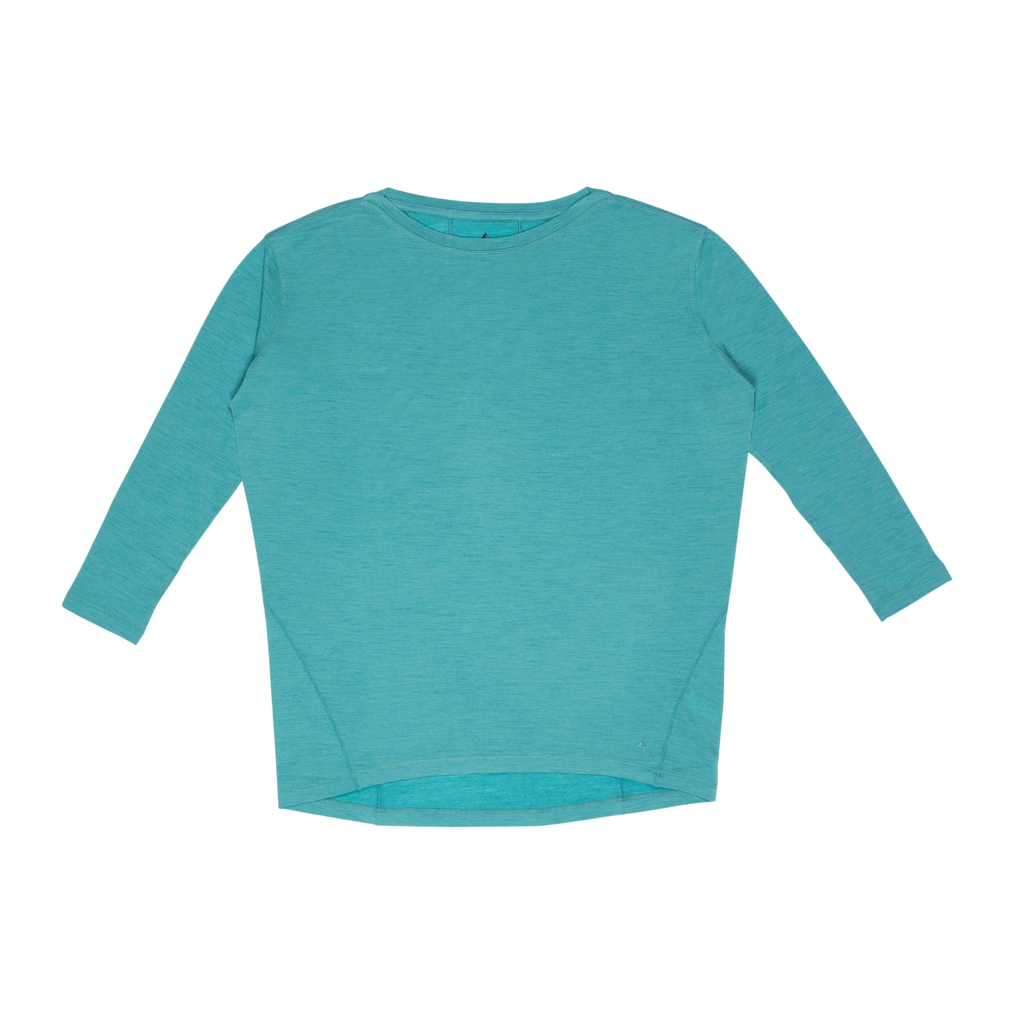 Women's Natural Merino Tencel Relaxed 3/4 Sleeve Tee