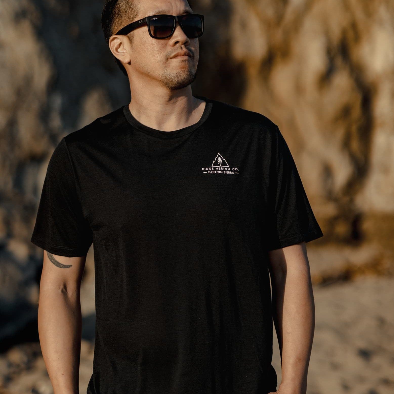 Men's Natural Merino Tencel Tee