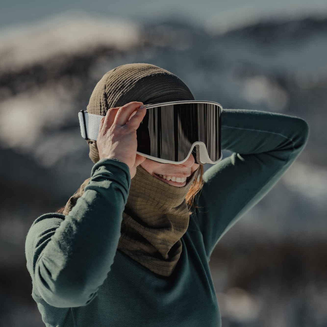 Cloudripper Grid Fleece Balaclava