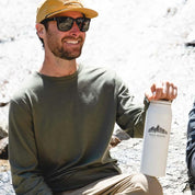 MiiR X Ridge 32oz Wide Mouth Bottle - White
