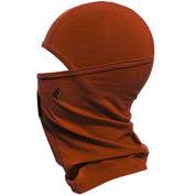 Merino wool balaclava in Cinnamon