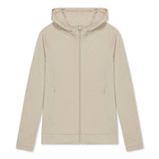 the women's 100% Merino wool Hyde Hoodie in Sand