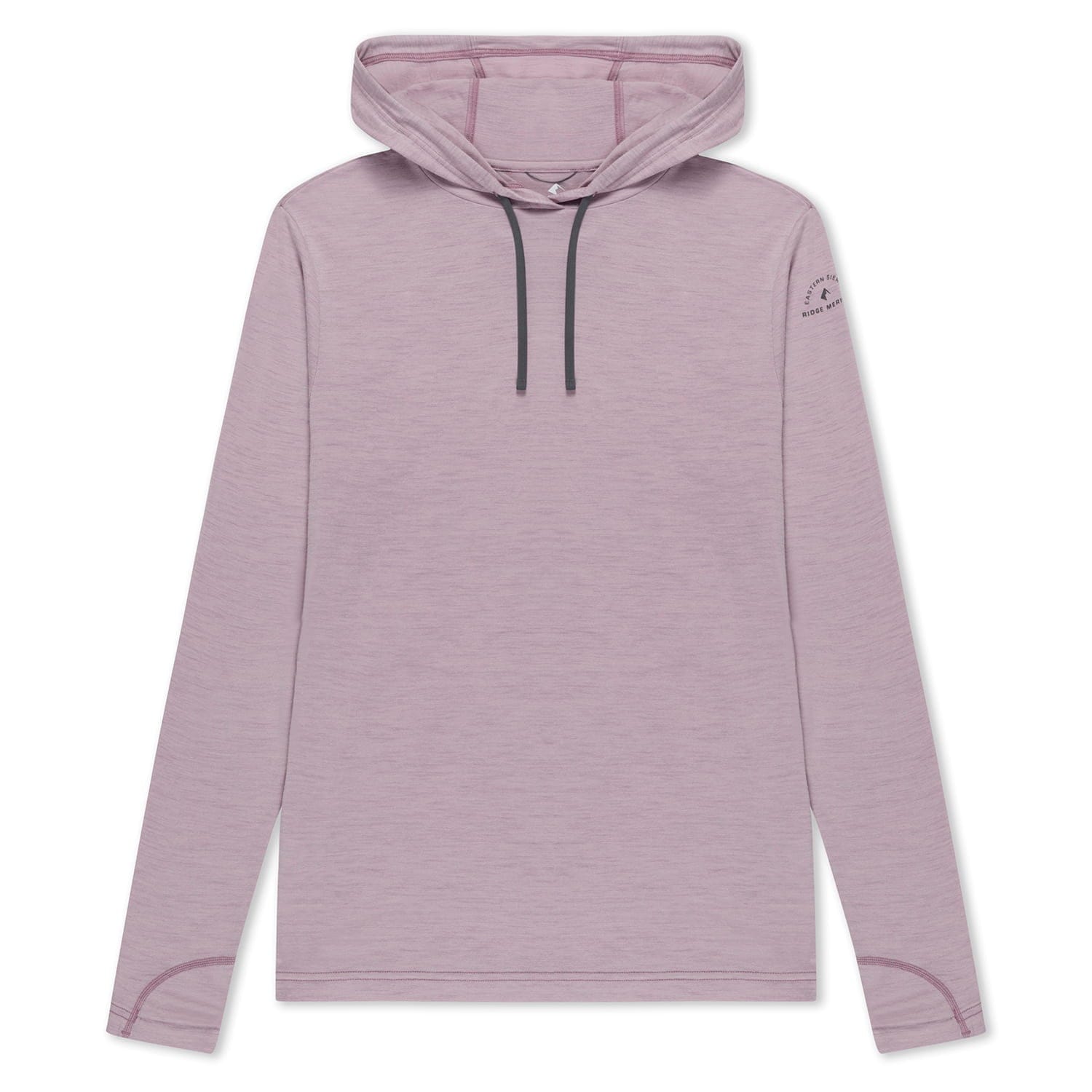 Women's Merino Wool Solstice Sun Hoodie in Dusty Lilac