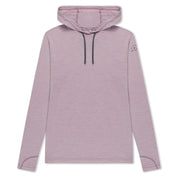 Women's Merino Wool Solstice Sun Hoodie in Dusty Lilac