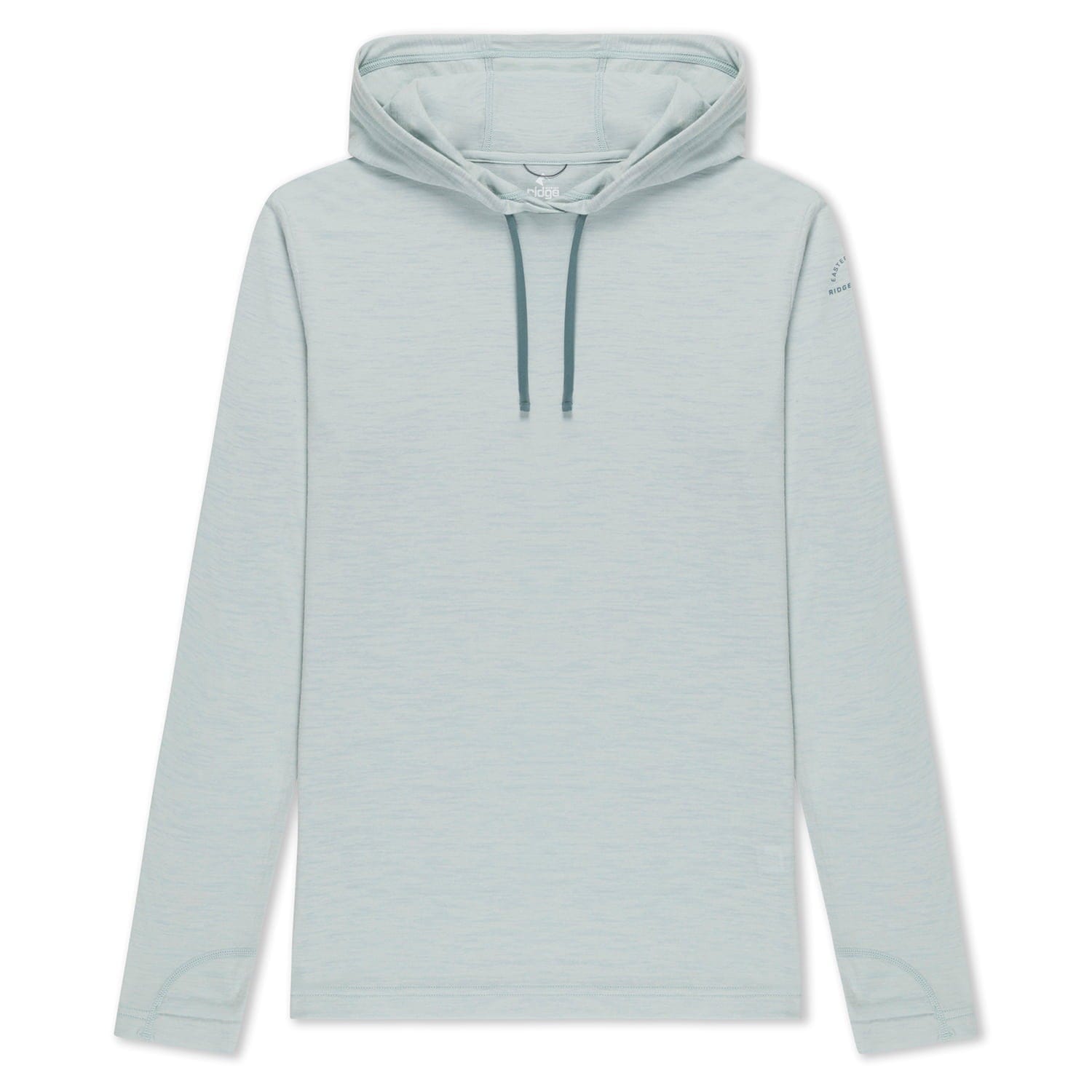 Women's Merino Wool Solstice Sun Hoodie in Ice Flow