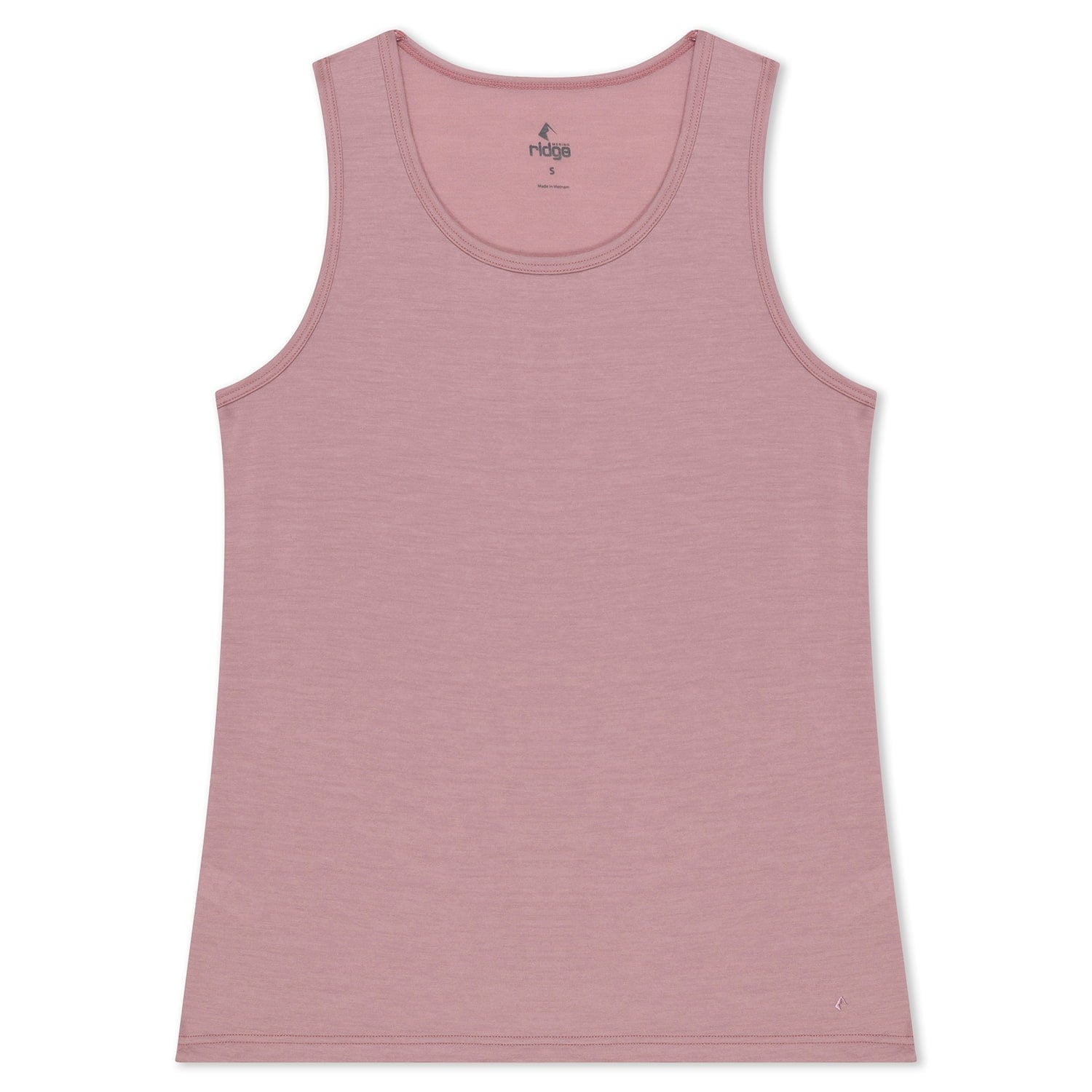 Women's Wander Merino Tank in Woodrose