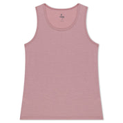Women's Wander Merino Tank in Woodrose
