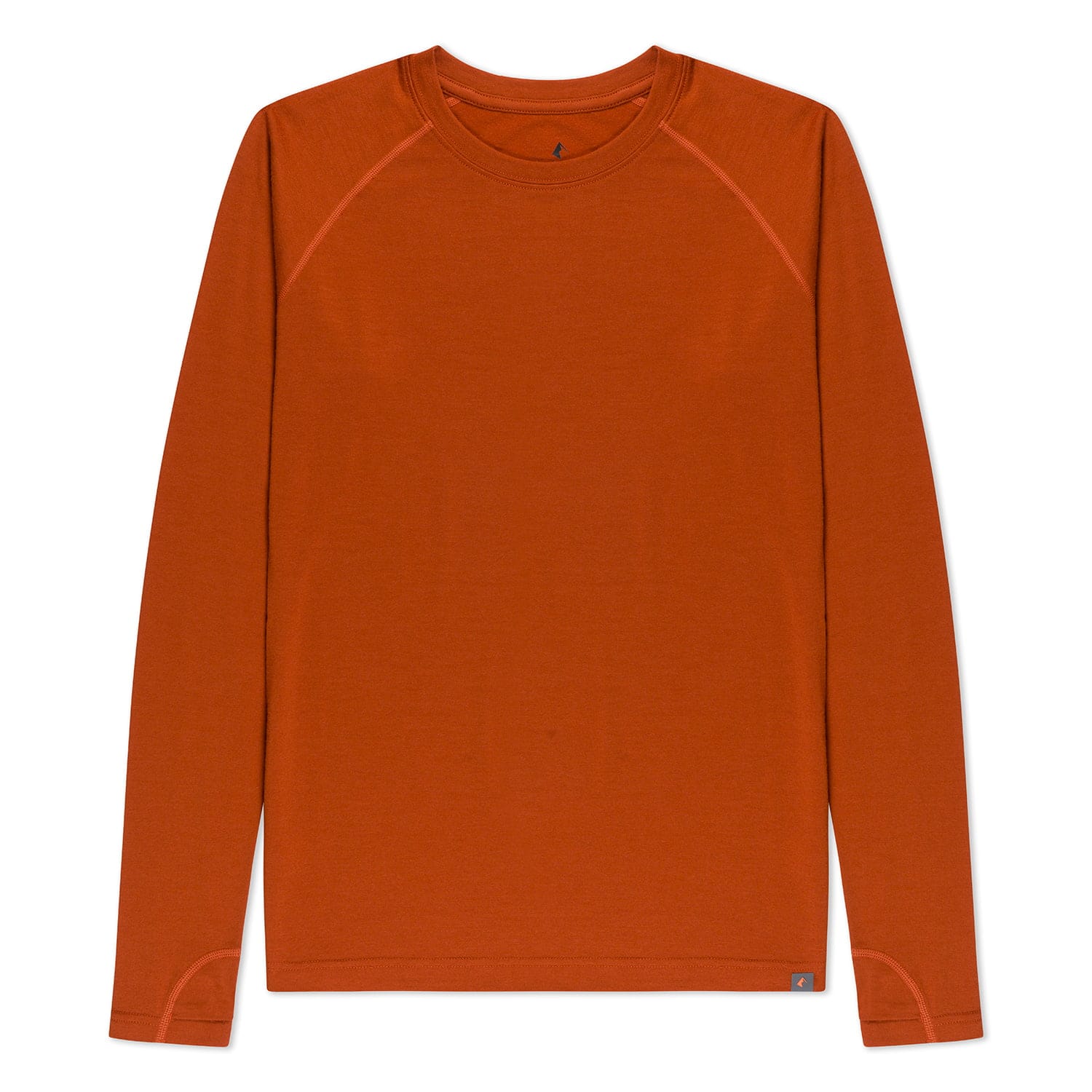 Women's Aspect Crew Base Layer Shirt in Cinnamon