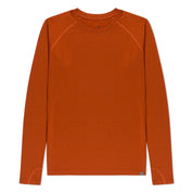 Women's Aspect Crew Base Layer Shirt in Cinnamon