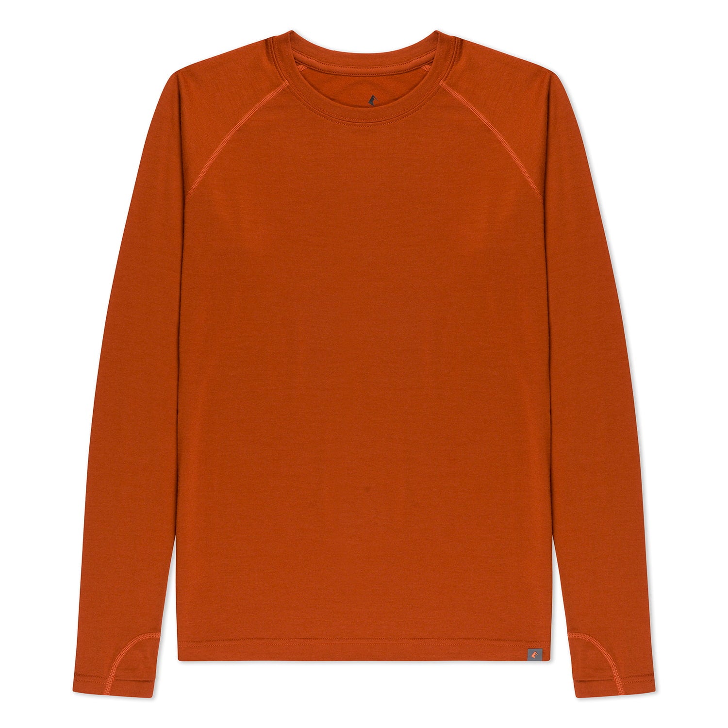 Women's Aspect Crew Base Layer Shirt in Cinnamon