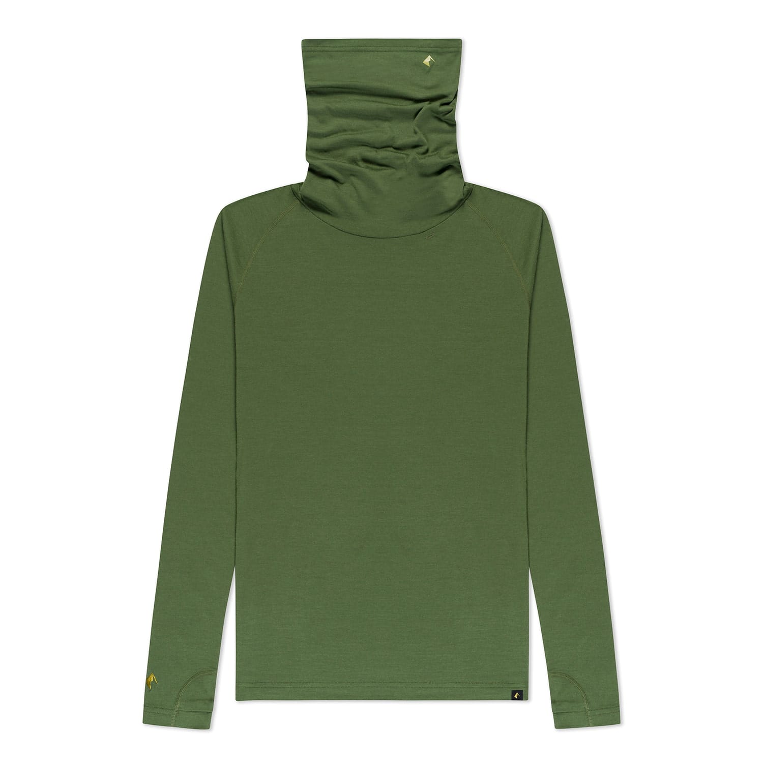 Women's Aspect Merino High Neck Base Layer Top in Fern