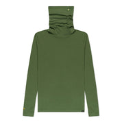 Women's Aspect Merino High Neck Base Layer Top in Fern