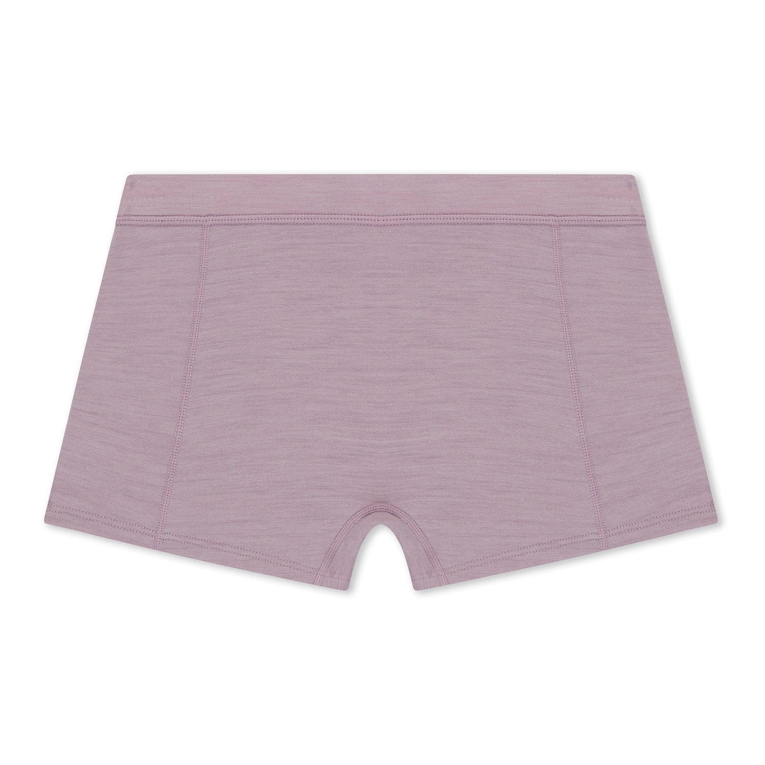 Ridge Merino Wool Boy Shorts Underwear in Dusty Lilac